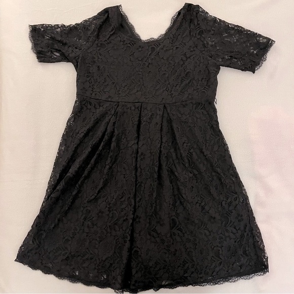 Motherhood Maternity | Dresses | Motherhood Black Lace Dress | Poshmark